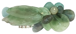 Picture of Jade Labradorite Leaf BR